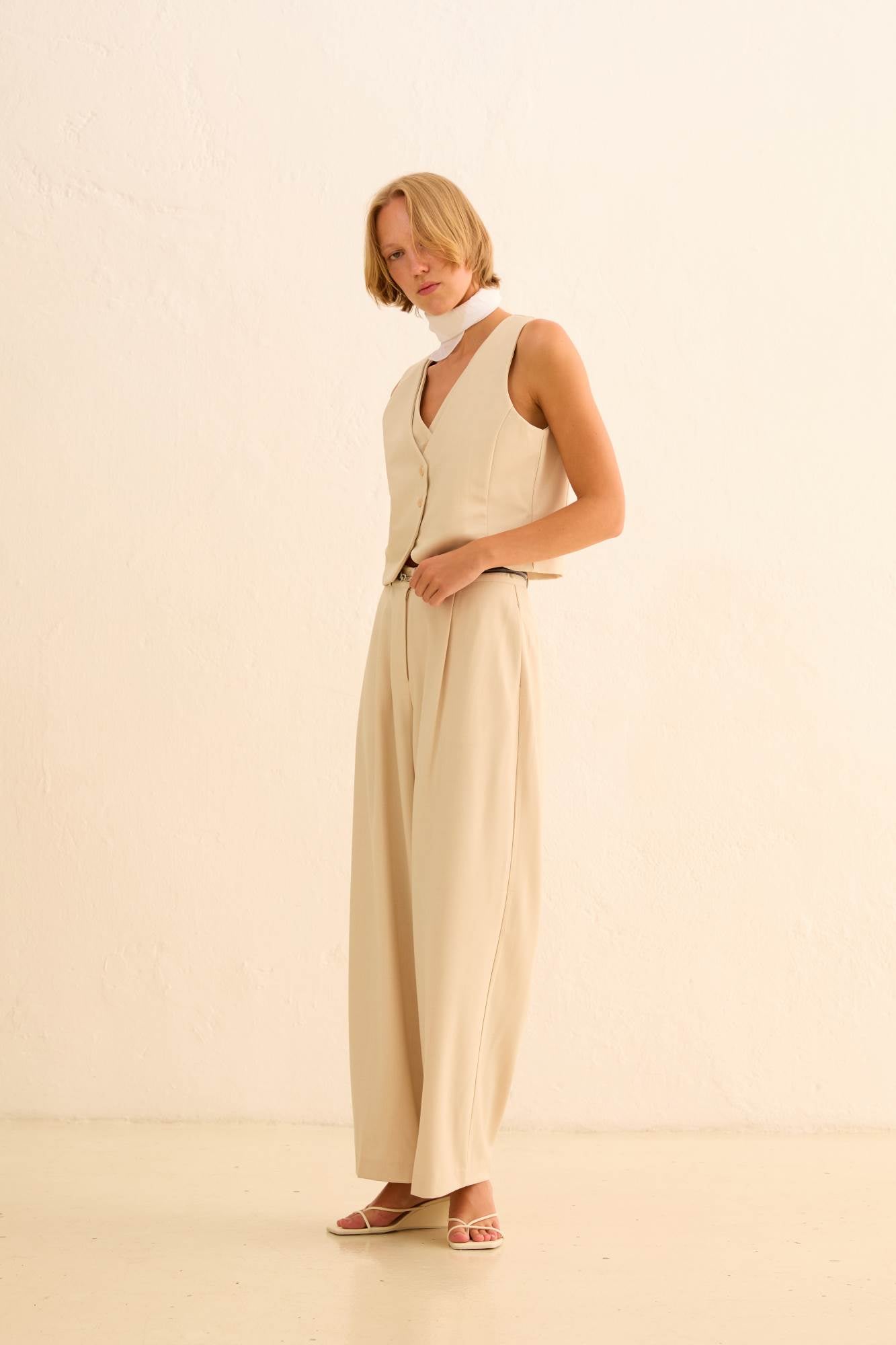 PLAIN SLACKS PANT