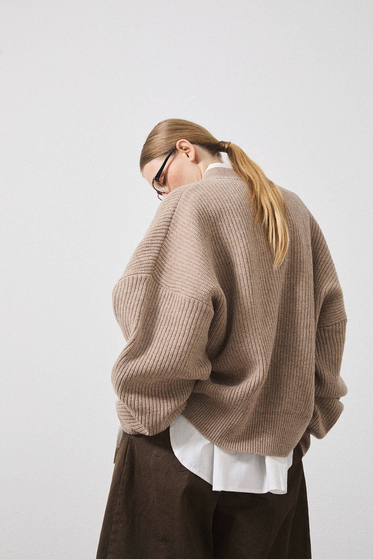 KNIT CARDI