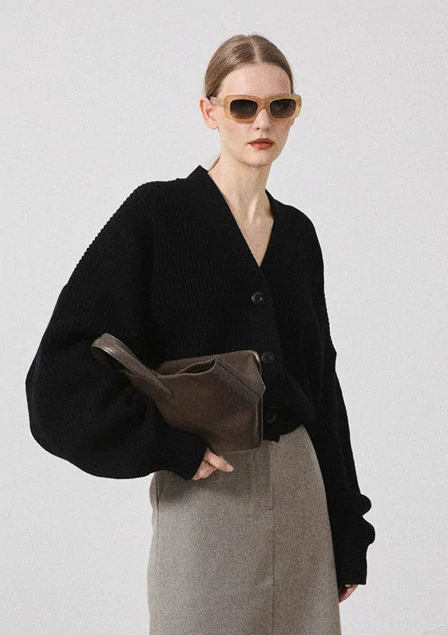 KNIT CARDI