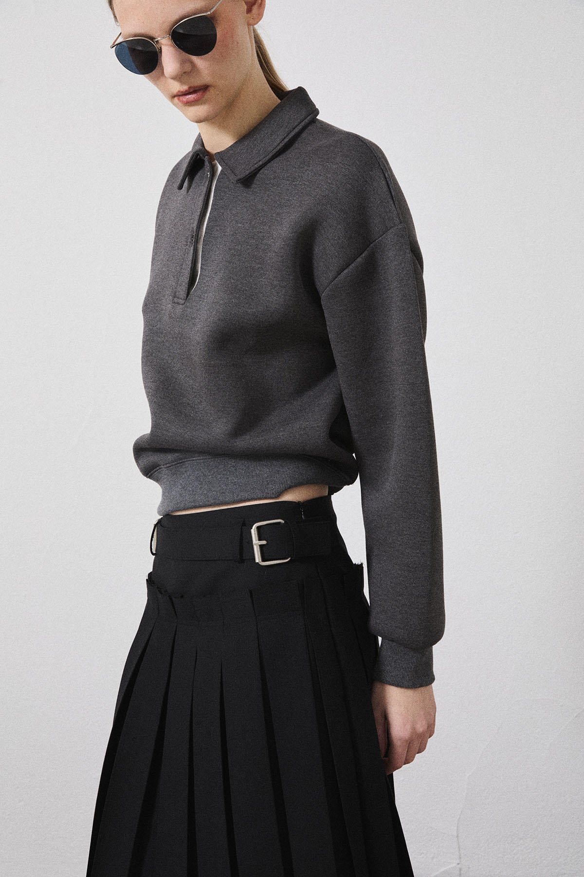 PLEATED SKIRT