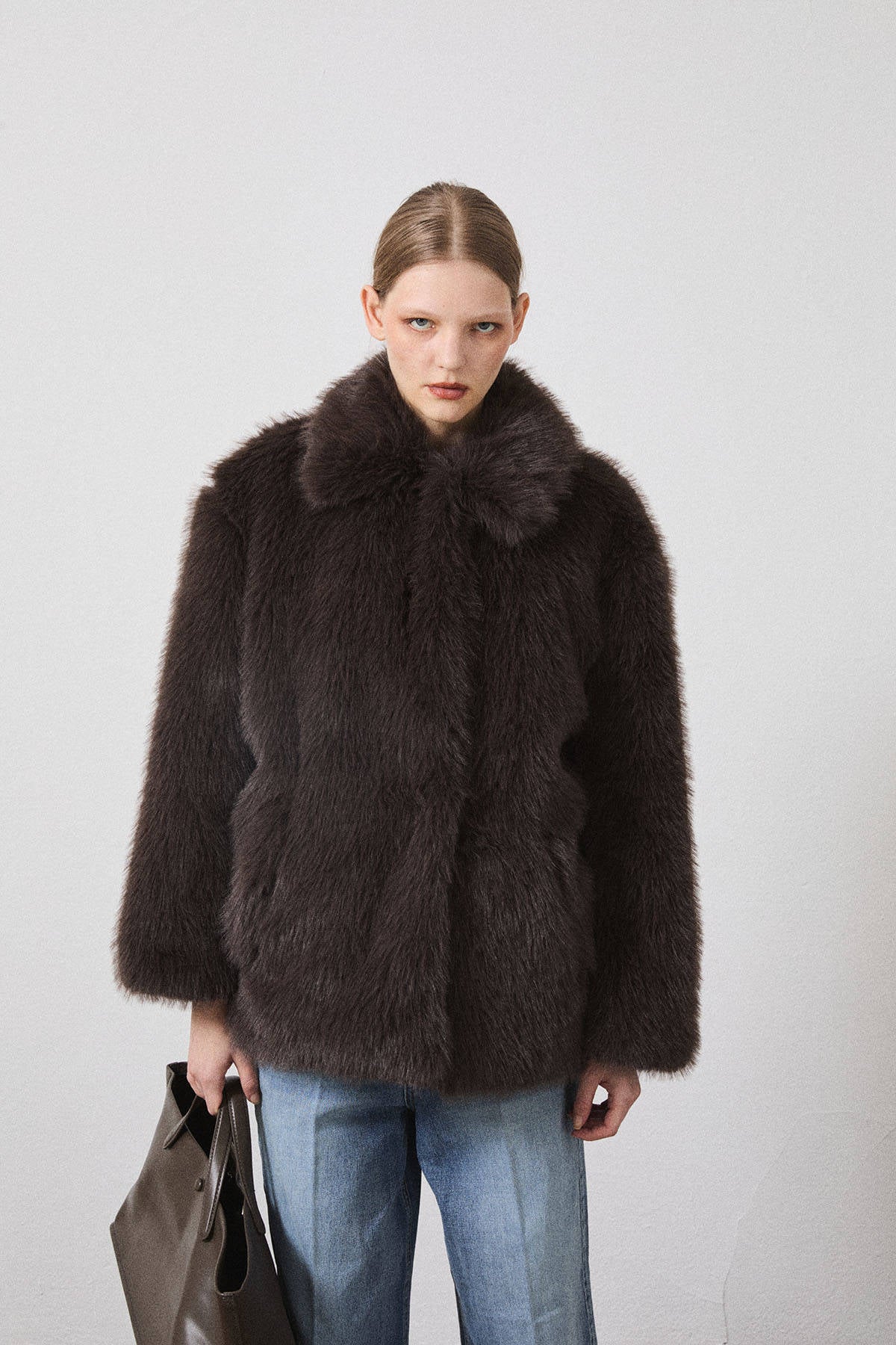 FAUX-FUR JACKET