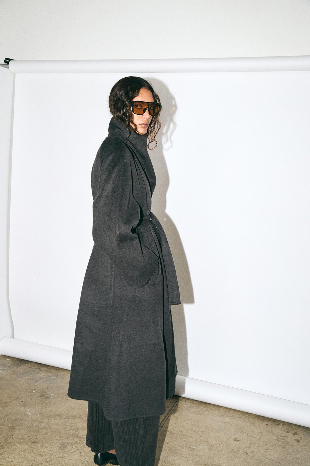 CASHMERE-FEELING COAT