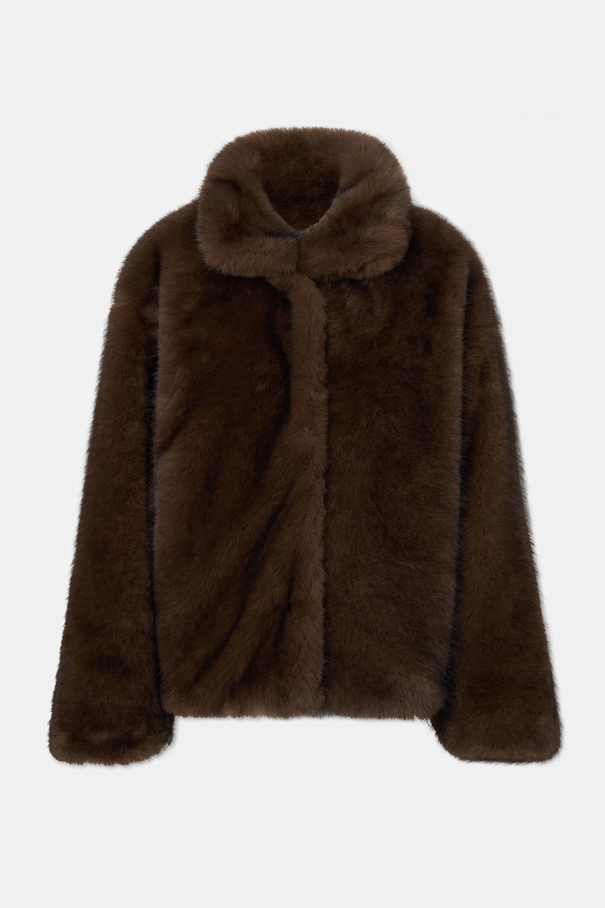 FOX FUR PADDED JACKET