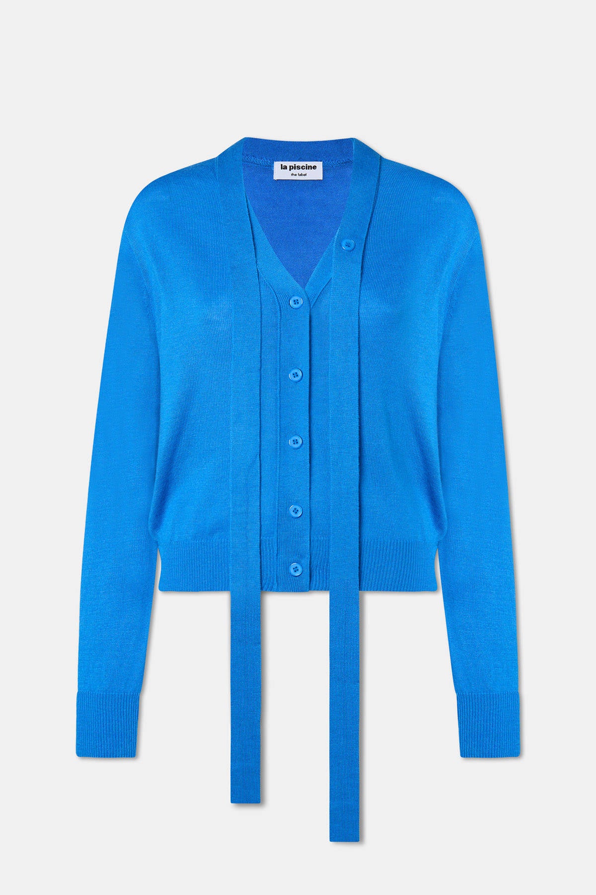 KNIT SCARF CARDIGAN