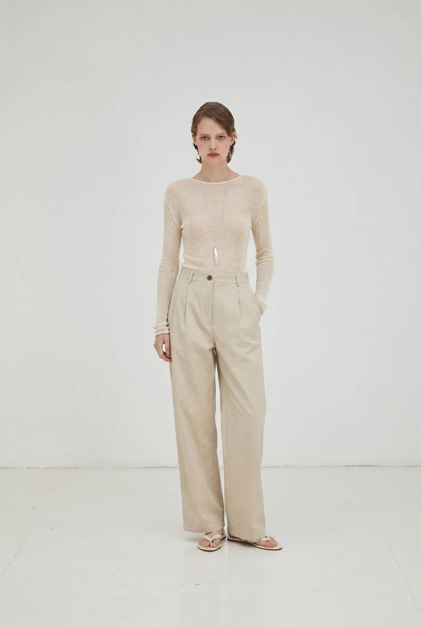 WIDE CHINO PANT