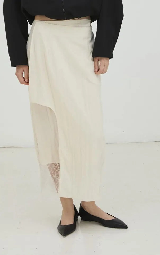 WRAP LONG SKIRT