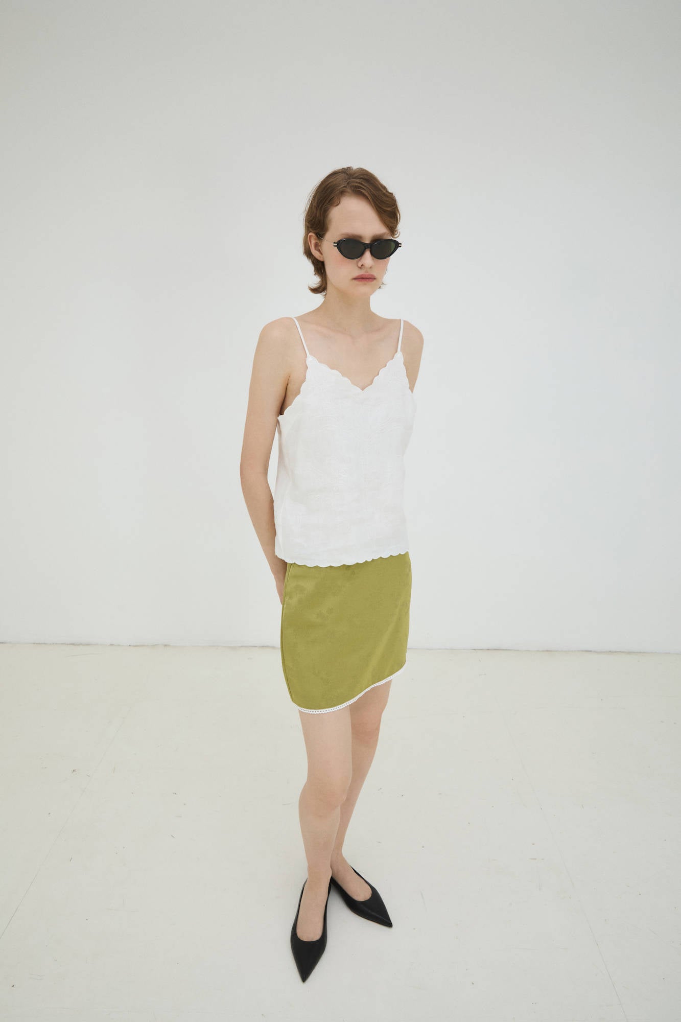 SILK SKIRT SET