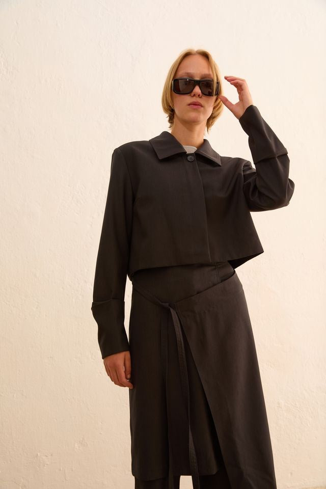 CROP JACKET