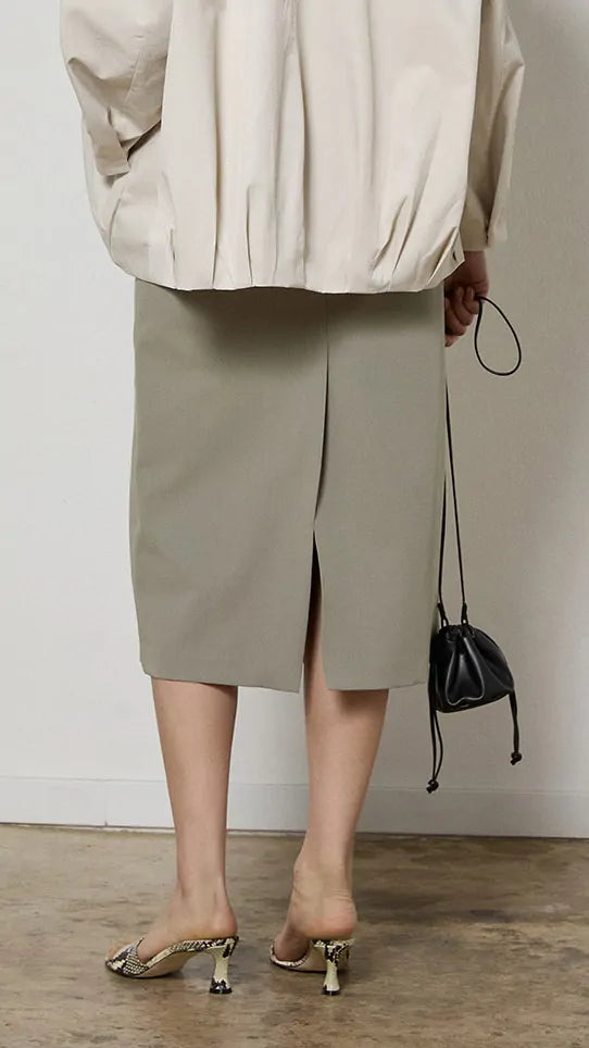 ASYMMETRIC LONG SKIRT