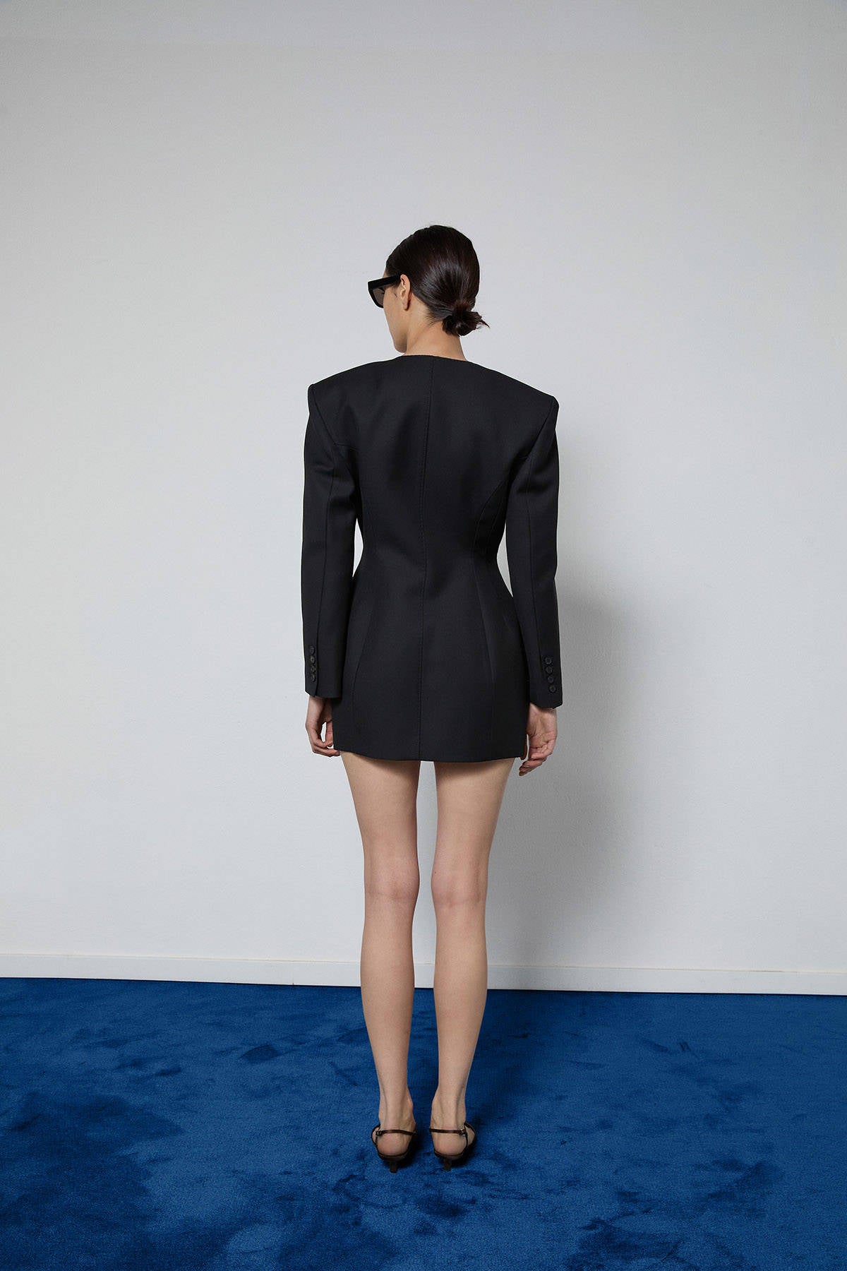 BLAZER SCULPTED COLLARLESS