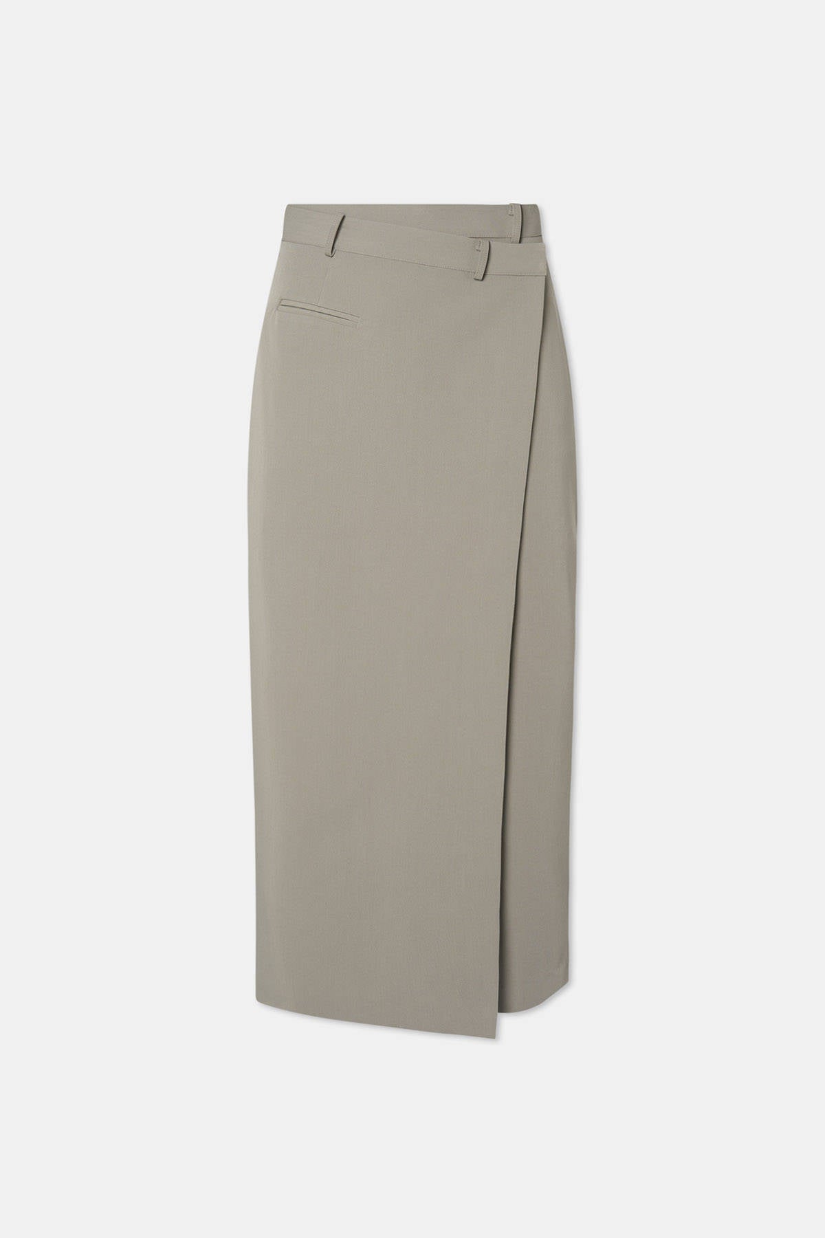 ASYMMETRIC LONG SKIRT