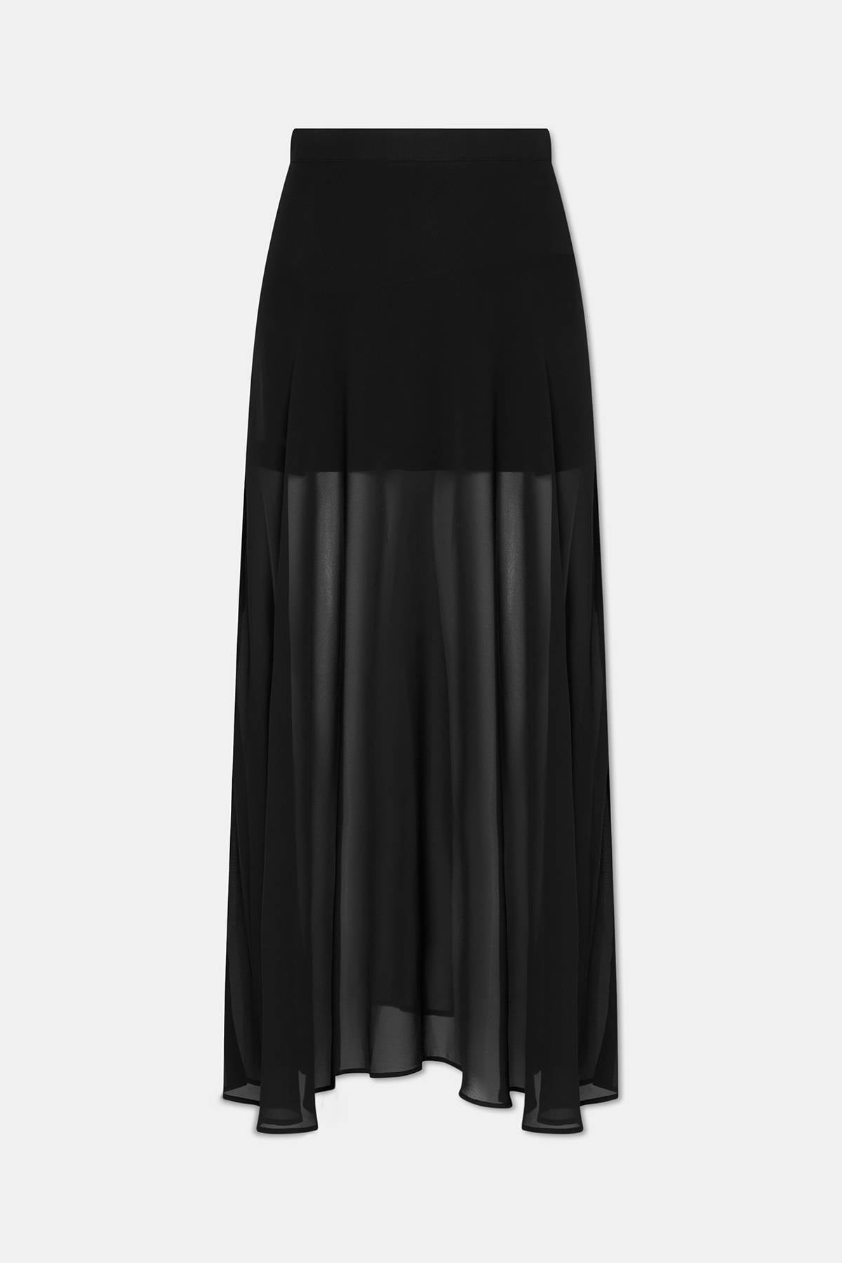 SHEER MAXI SKIRT