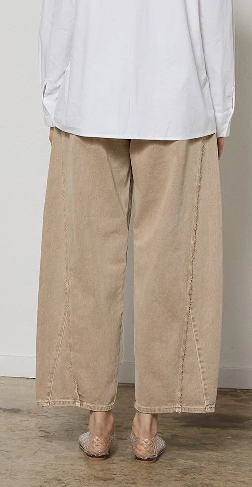 ASYMMETRIC DENIM PANT