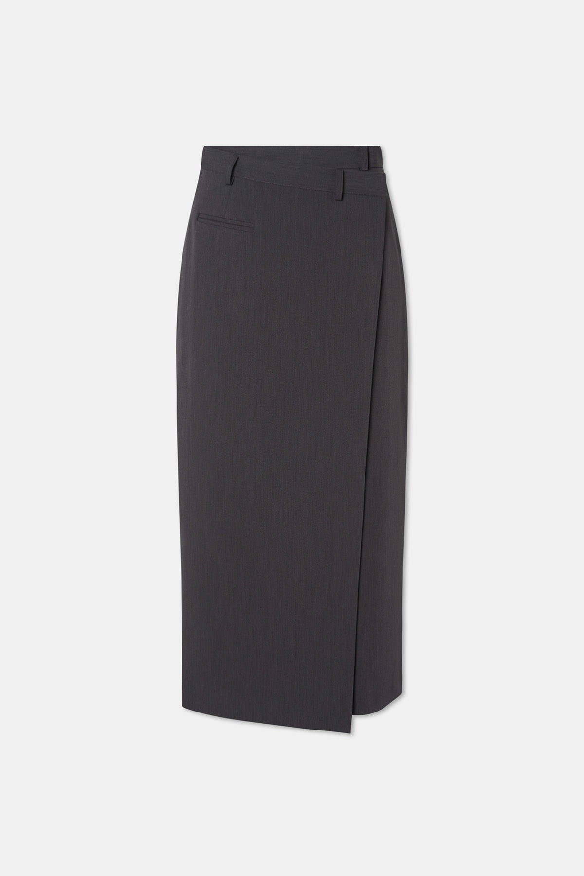 ASYMMETRIC LONG SKIRT
