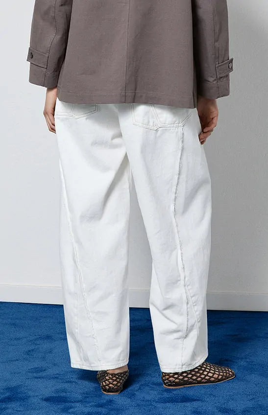 ASYMMETRIC DENIM PANT