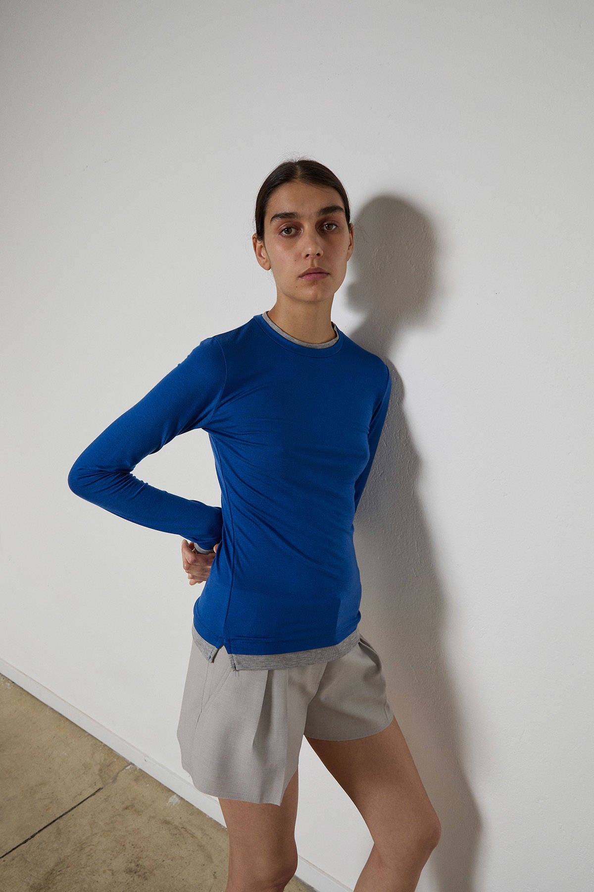 T-SHIRT BICOLOR LONGSLEEVE