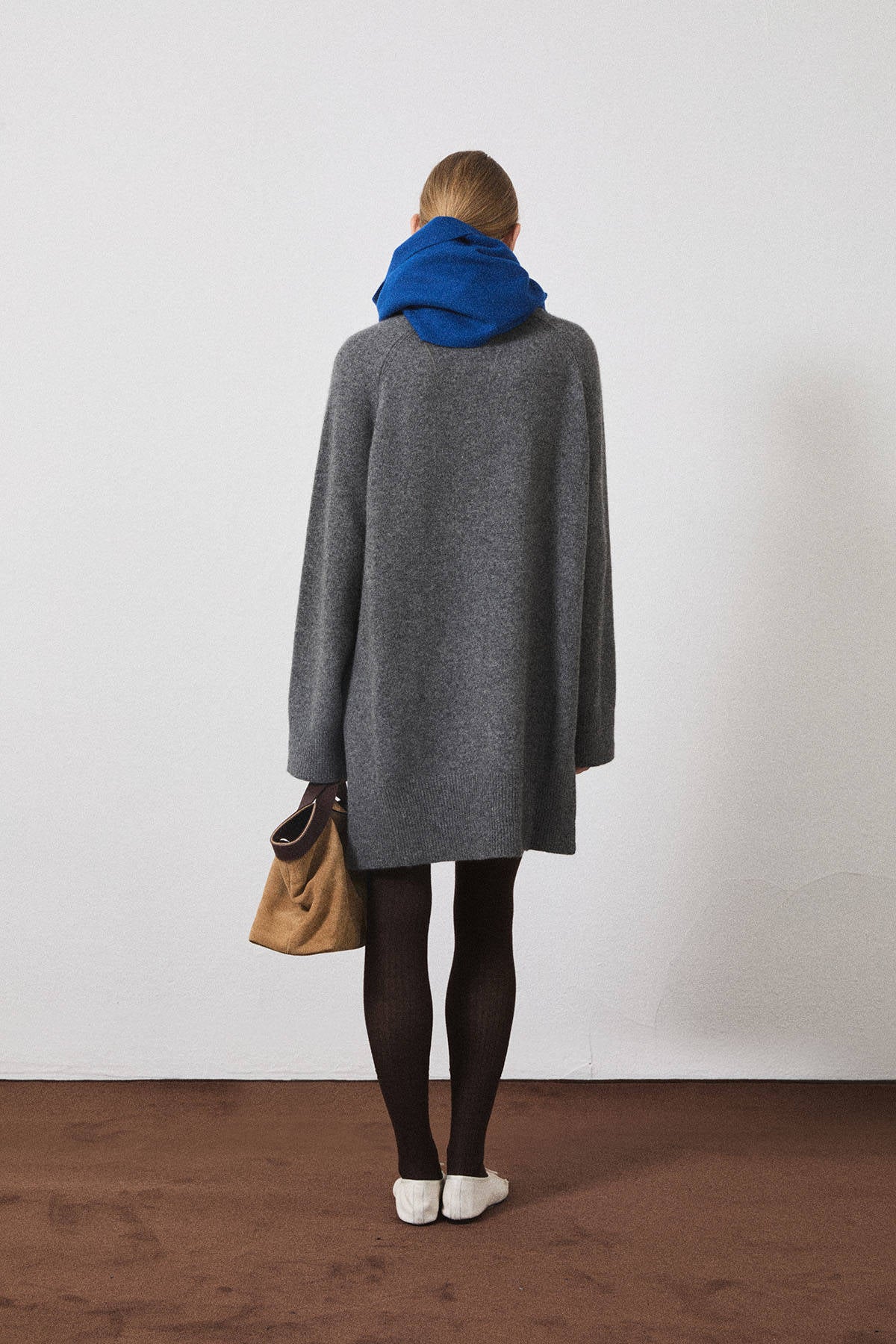 KNIT SHIRT DRESS