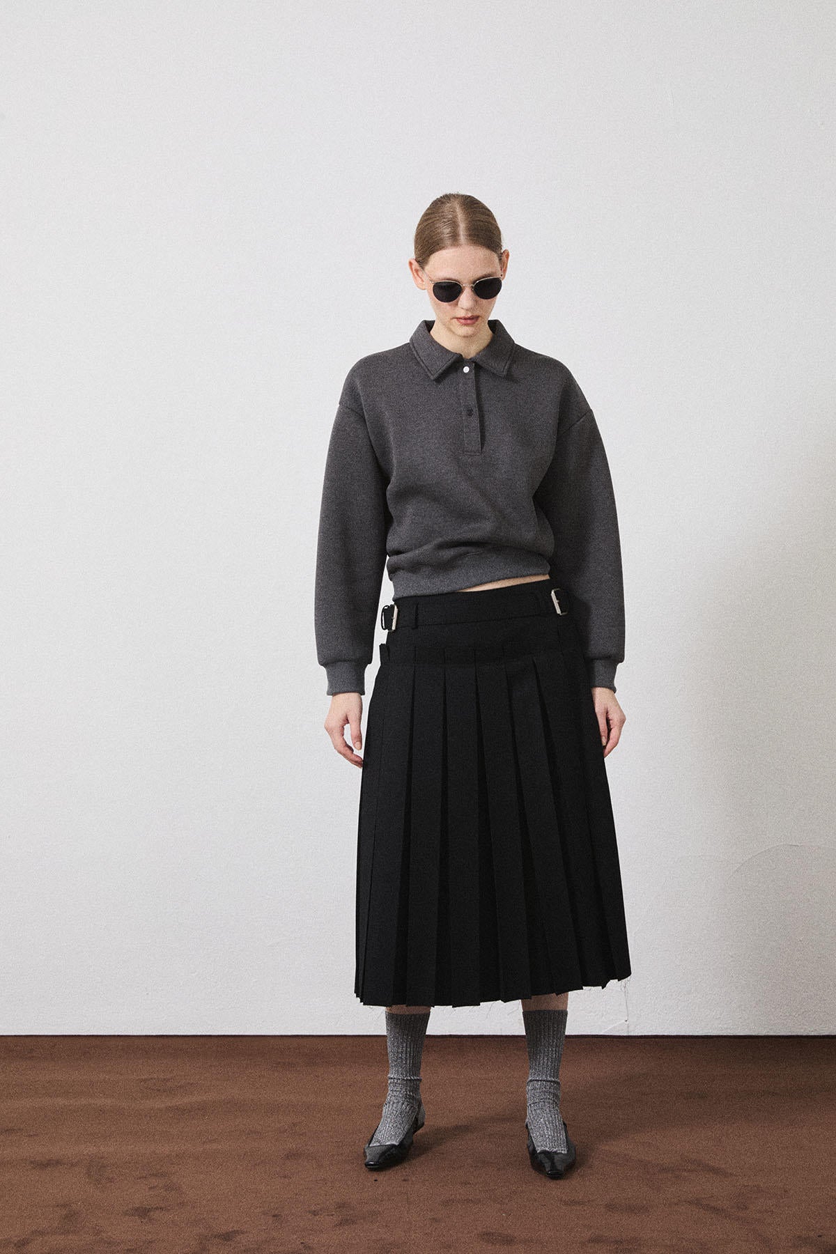 PLEATED SKIRT