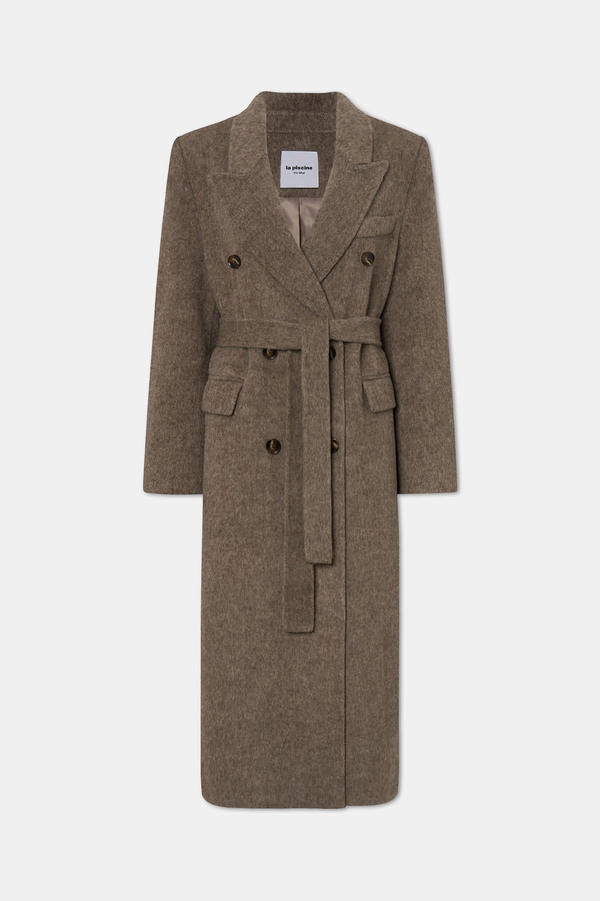 BELTED DOUBLE COAT