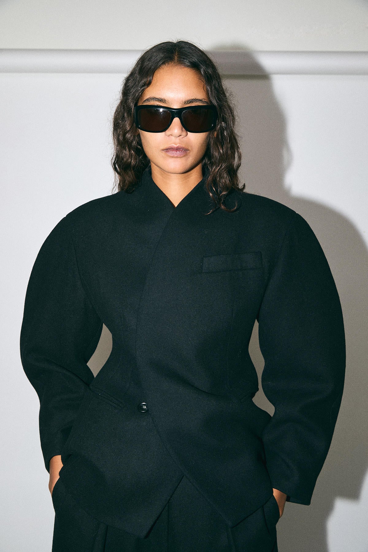 WAVES CURVED JACKET