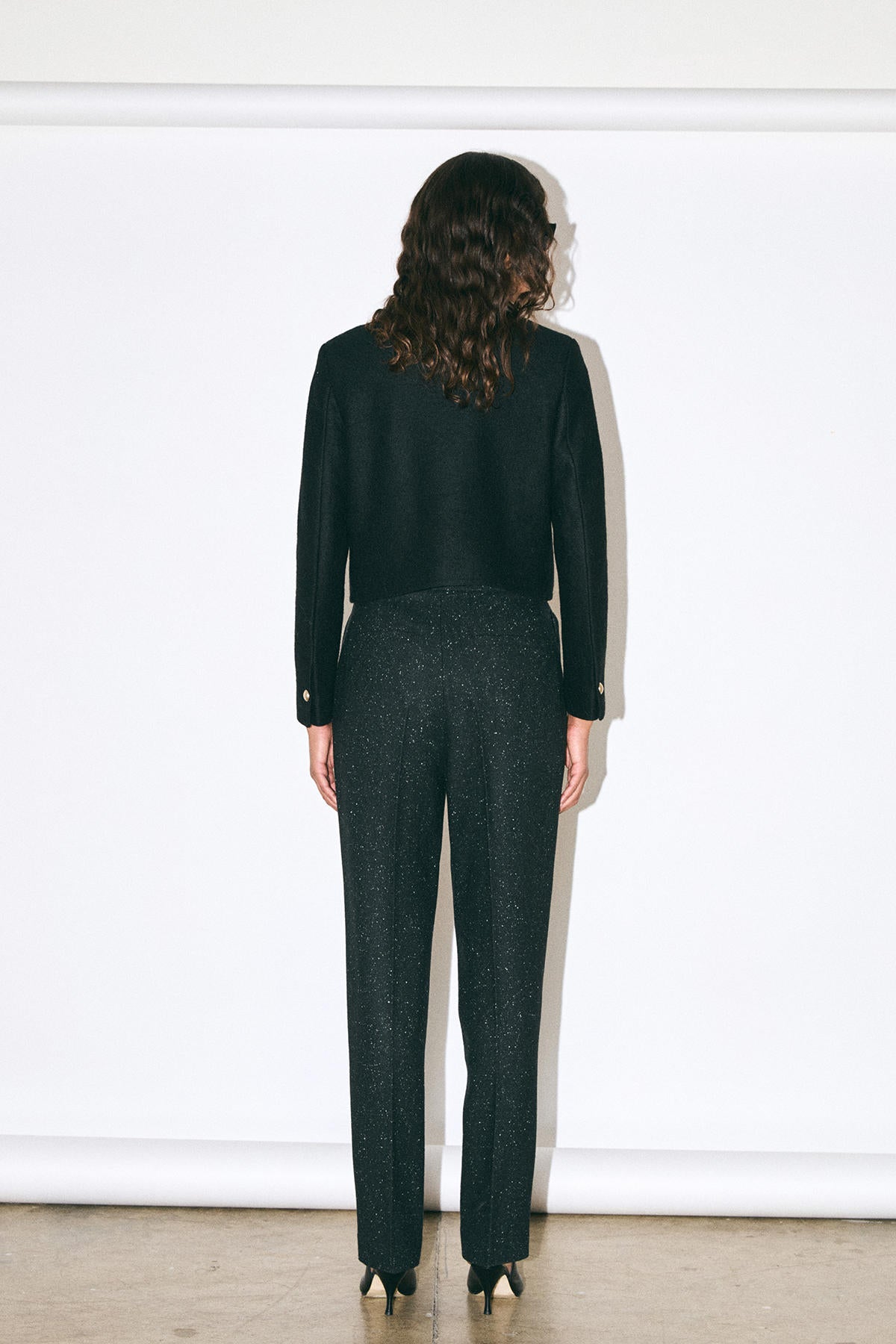 ROUND NECK BLAZER