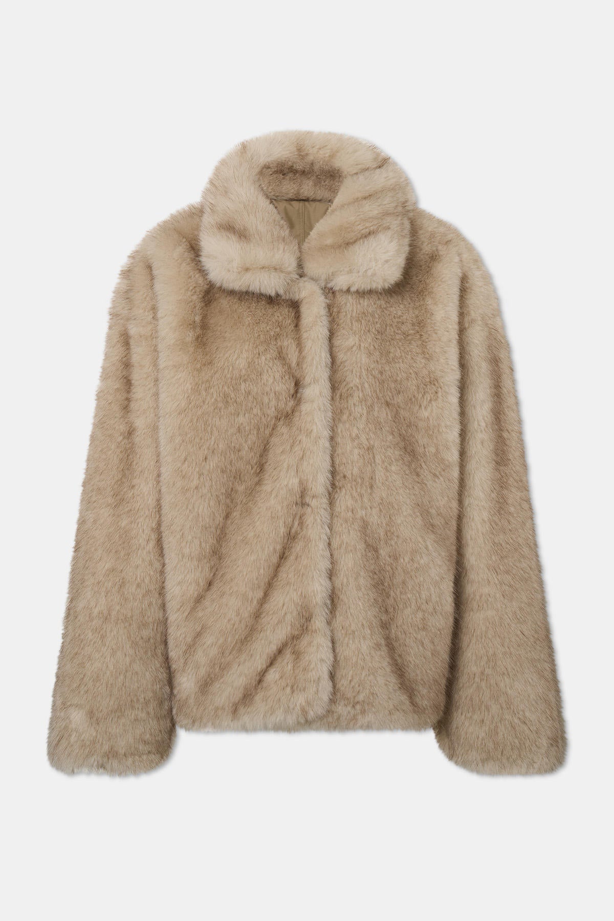 FOX FUR PADDED JACKET