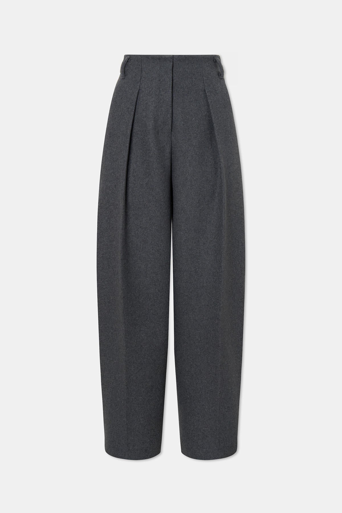 OVERSIZED CURVED WIDE PANTS