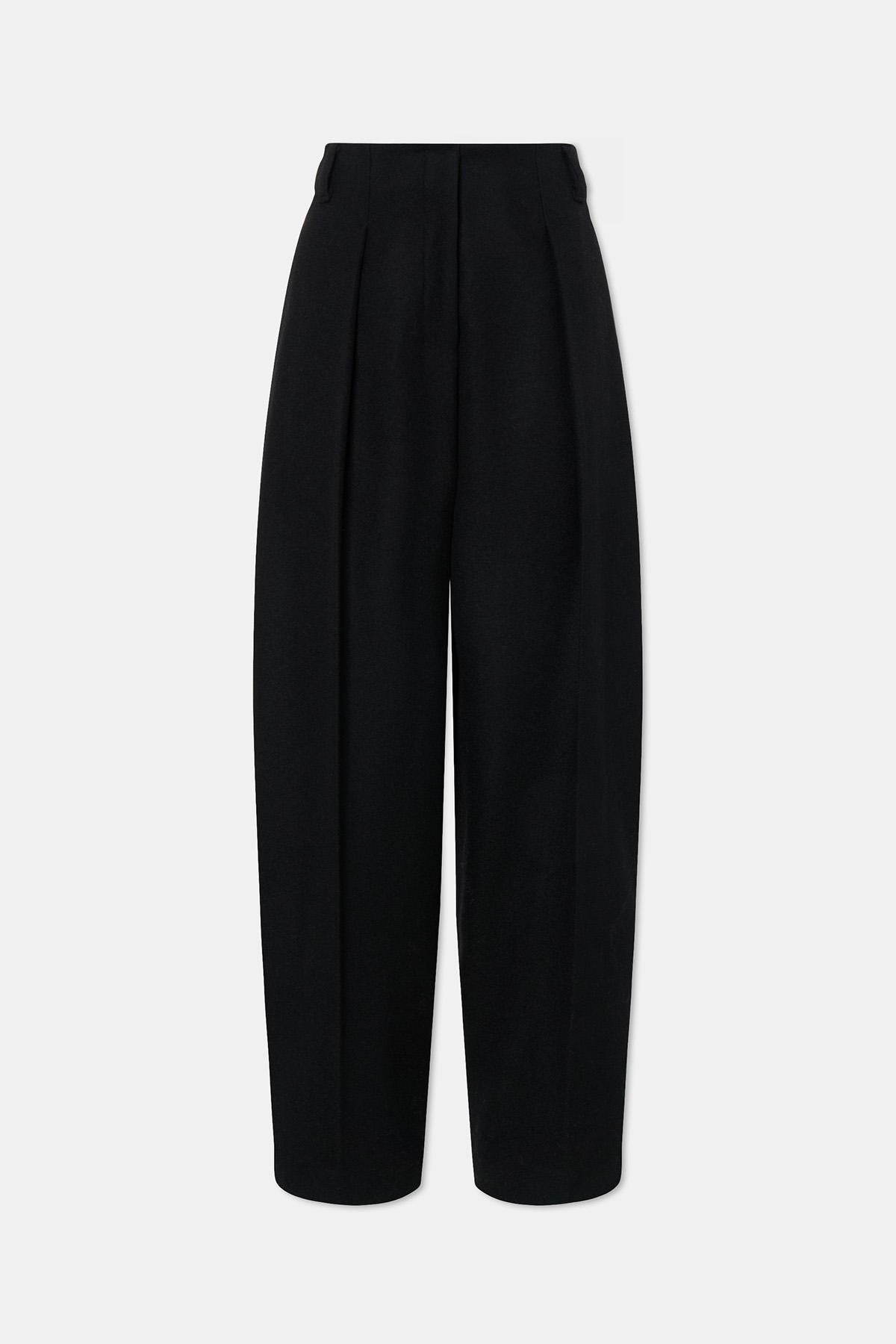 OVERSIZED CURVED WIDE PANTS