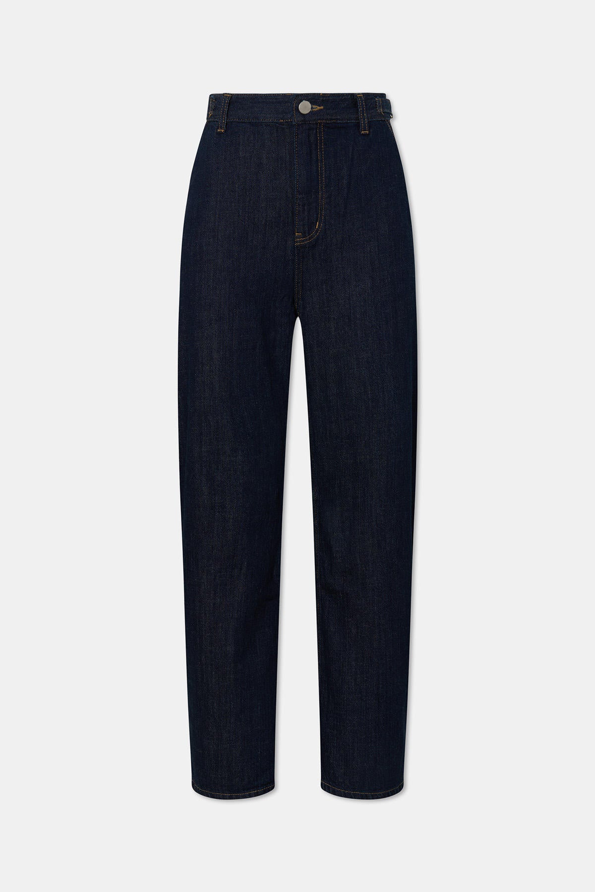 STRAP DENIM PANTS