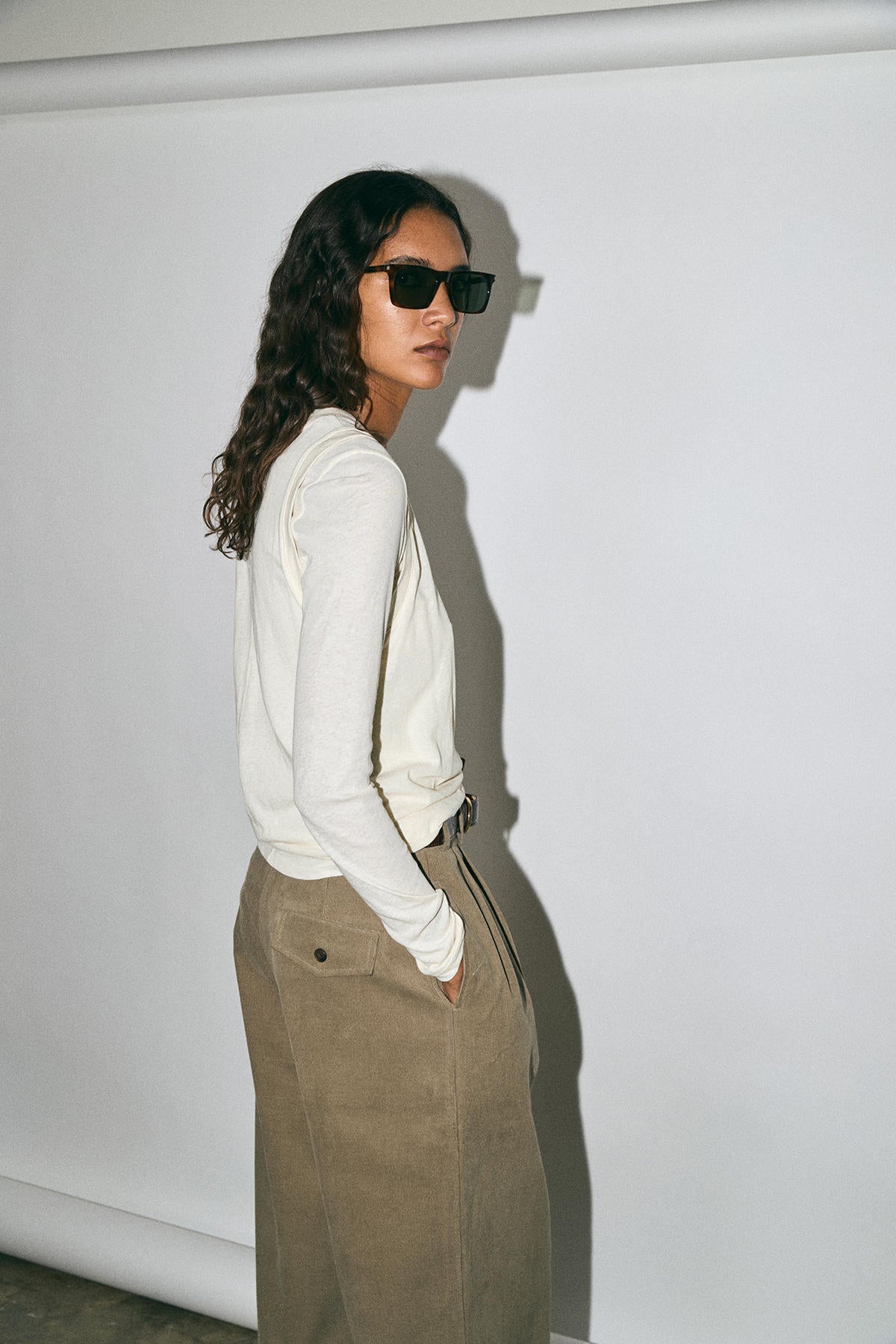 COTTON LAYERED T-SHIRT