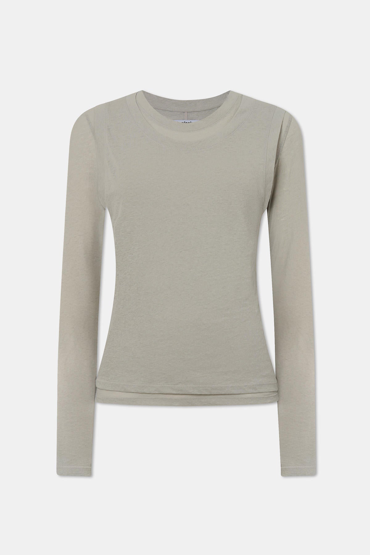 COTTON LAYERED T-SHIRT